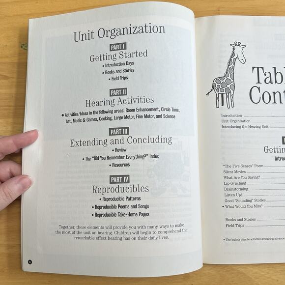 Scholastic Preschool Curriculum 5 Senses Hearing by Pamela Haussner Harvey 1999 - Picture 5 of 15
